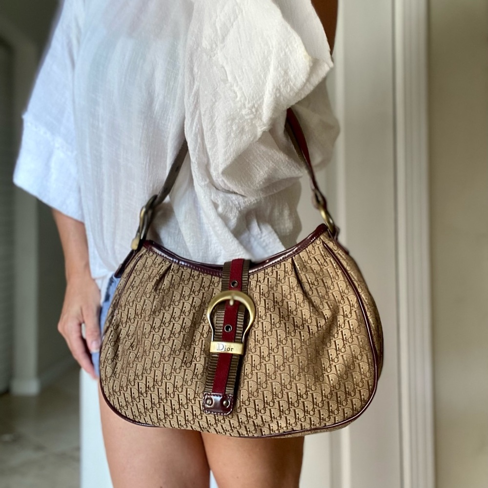 Authentic Christian Dior monogram purse bag